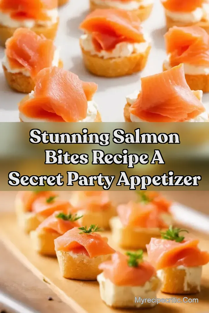 Stunning Salmon Bites Recipe A Secret Party Appetizer