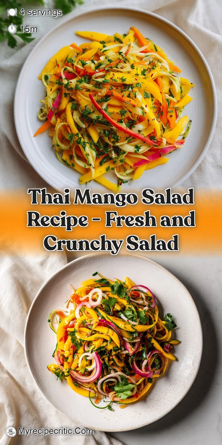 Close-up of sweet, juicy mango pieces mixed with crunchy vegetables and a hint of spice.