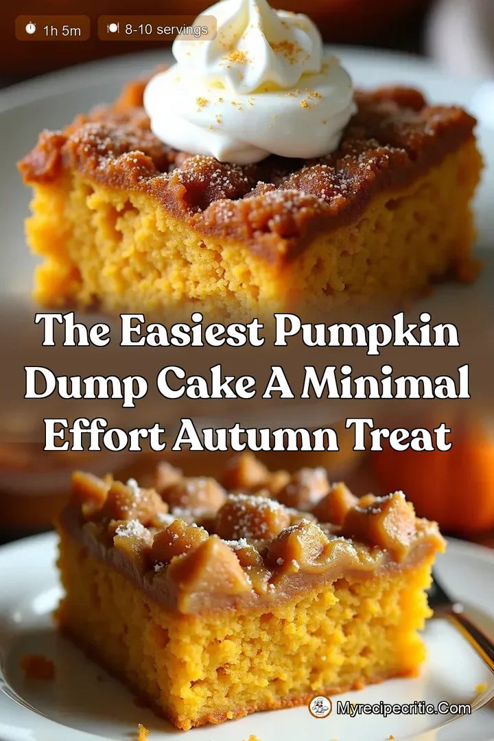 The Easiest Pumpkin Dump Cake A Minimal Effort Autumn Treat