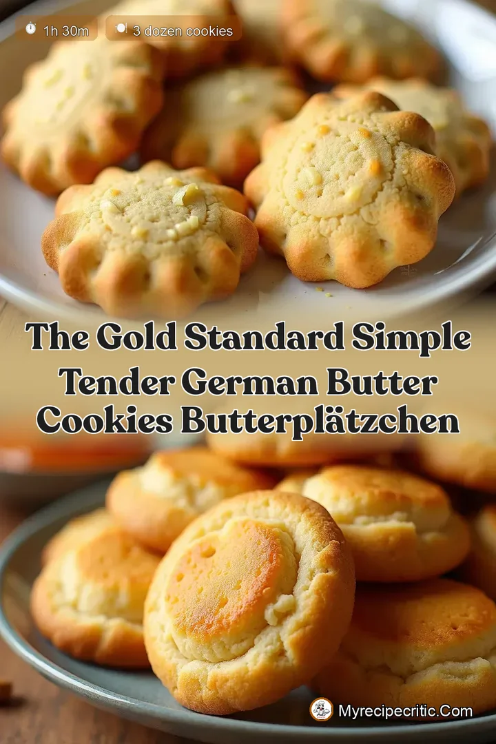 The Gold Standard Simple Tender German Butter Cookies Butterplätzchen