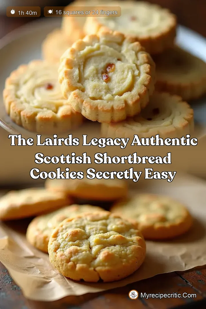 The Lairds Legacy Authentic Scottish Shortbread Cookies Secretly Easy
