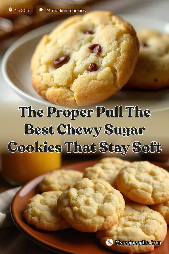 The Proper Pull The Best Chewy Sugar Cookies That Stay Soft