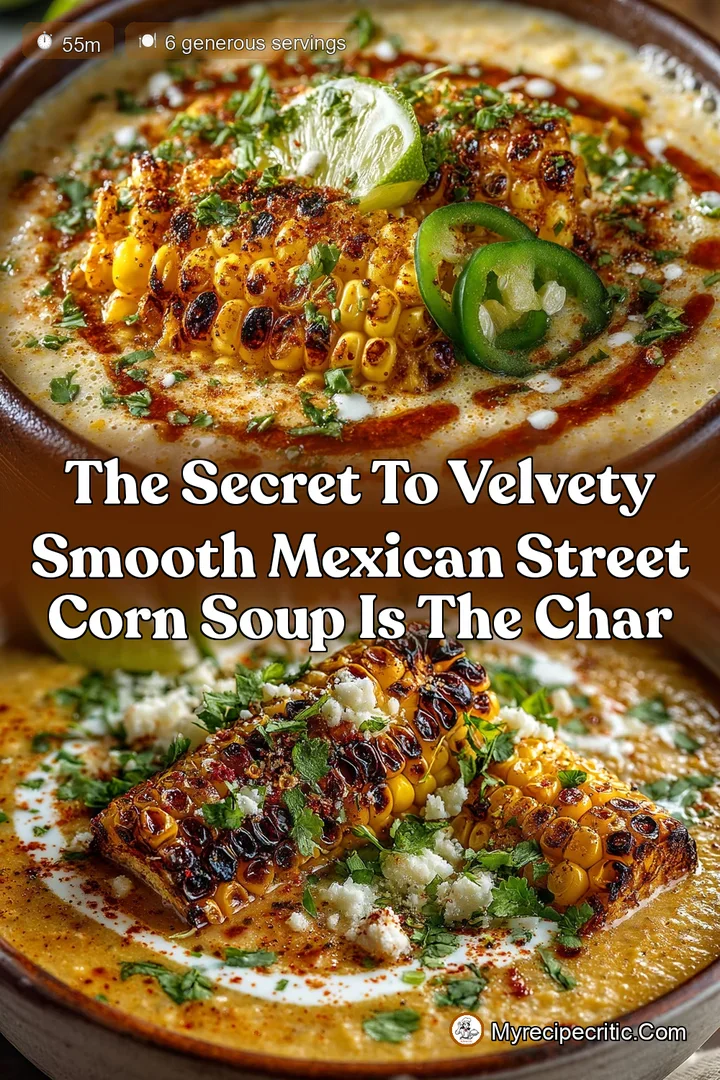 The Secret to Velvety Smooth Mexican Street Corn Soup is the Char