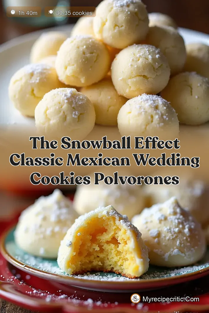 The Snowball Effect Classic Mexican Wedding Cookies Polvorones