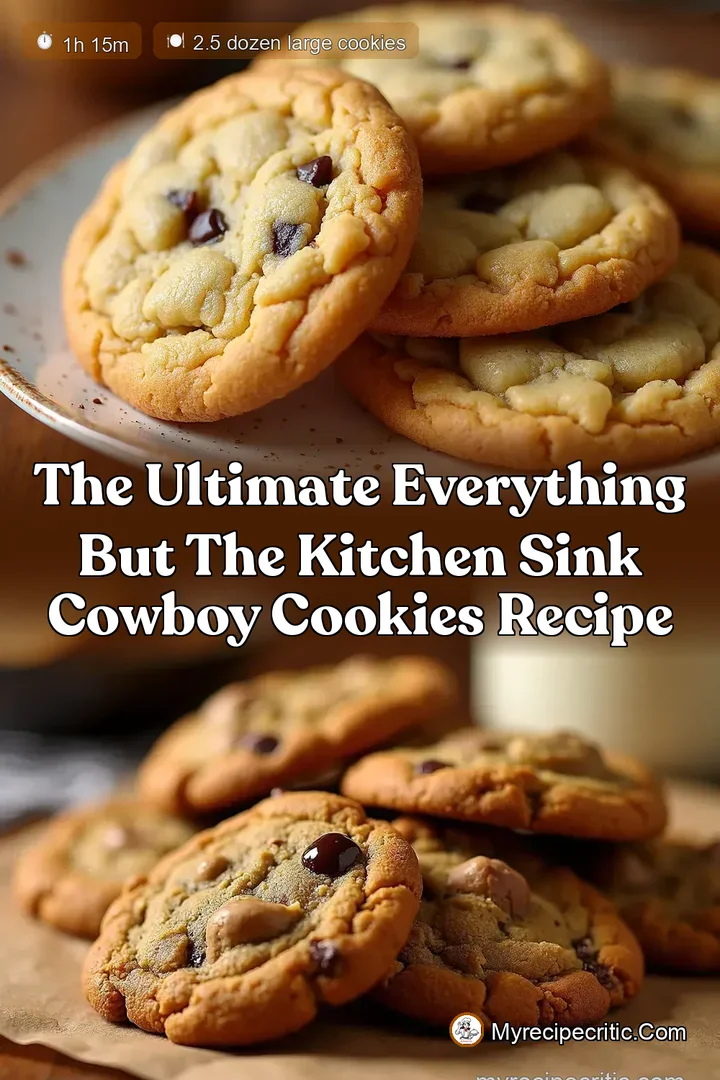 The Ultimate Everything But The Kitchen Sink Cowboy Cookies Recipe