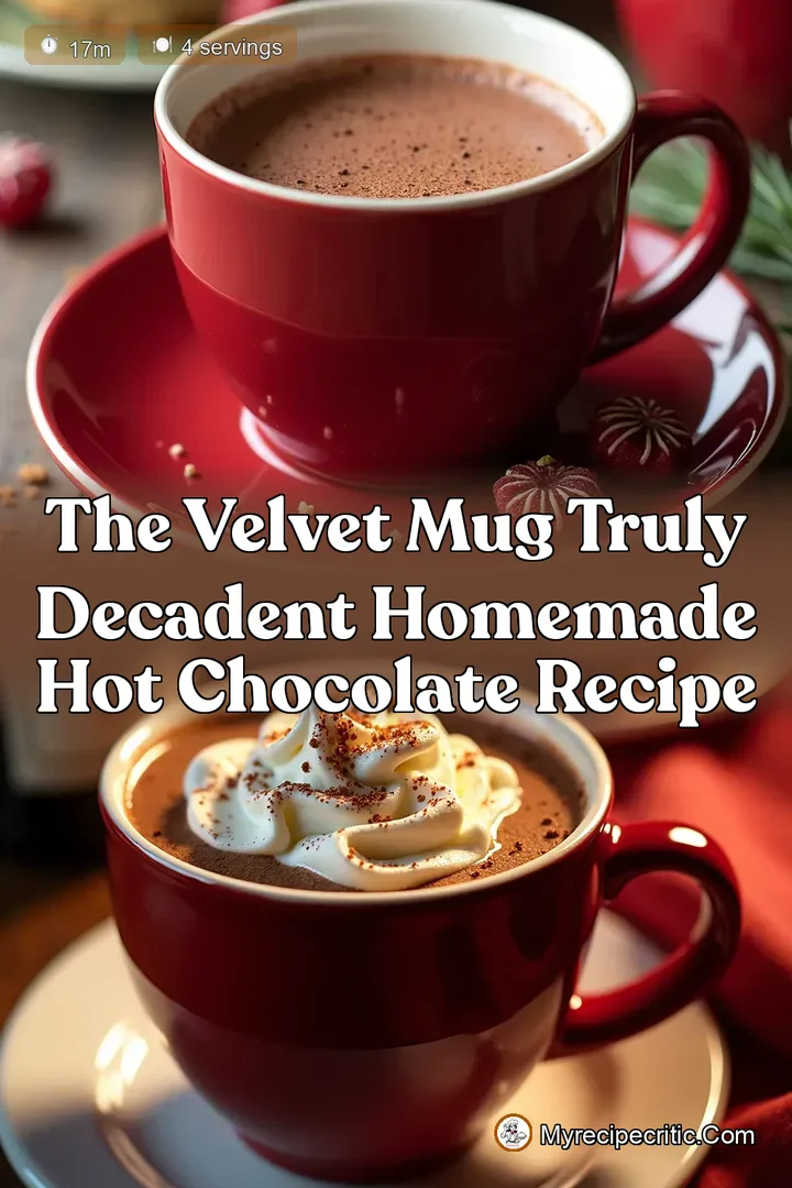 The Velvet Mug Truly Decadent Homemade Hot Chocolate Recipe