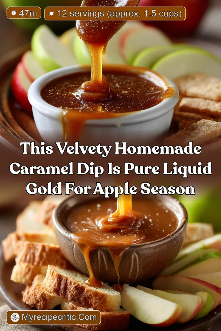 This Velvety Homemade Caramel Dip is Pure Liquid Gold for Apple Season