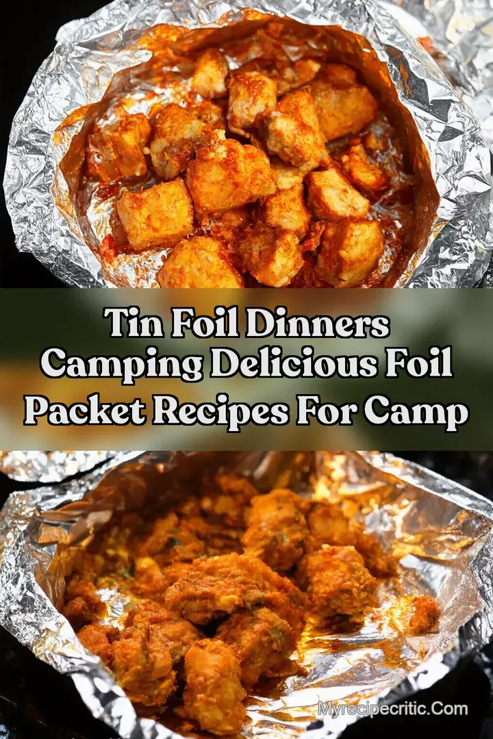 Tin Foil Dinners Camping Delicious Foil Packet Recipes For Camp