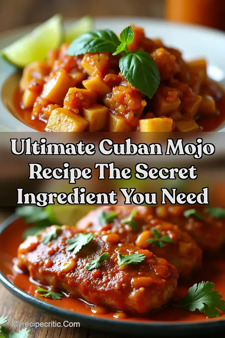 Ultimate cuban mojo Recipe The Secret Ingredient You Need