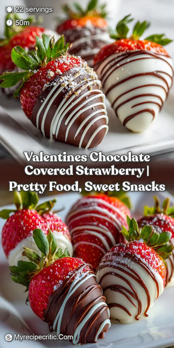 Close-up: a glossy, dark chocolate-covered strawberry reveals a glimpse of juicy red fruit beneath. Tempting Valentine's t...