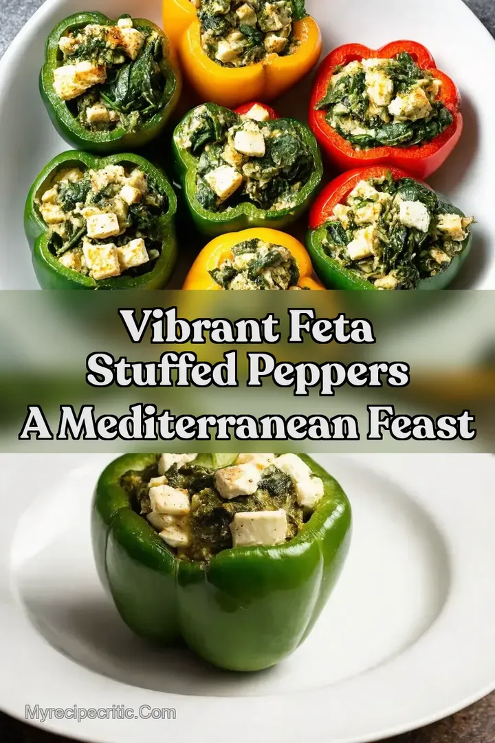 Vibrant Feta Stuffed Peppers A Mediterranean Feast