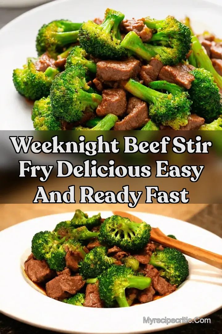 Weeknight Beef Stir Fry Delicious Easy and Ready Fast