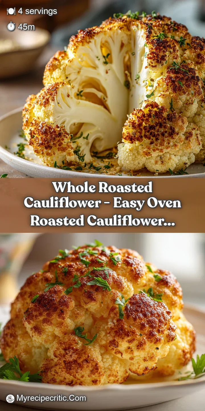 Close-up of deeply caramelized cauliflower florets, with visible char marks and a soft, inviting texture.