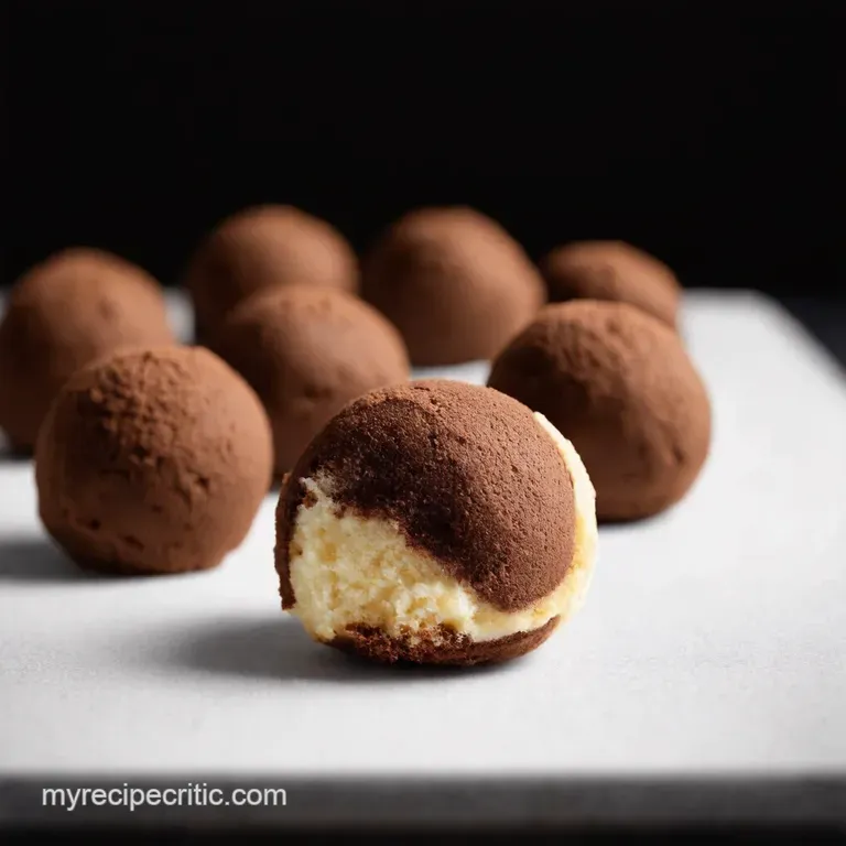 10Minute Tiramisu Truffles NoBake Italian Bliss
