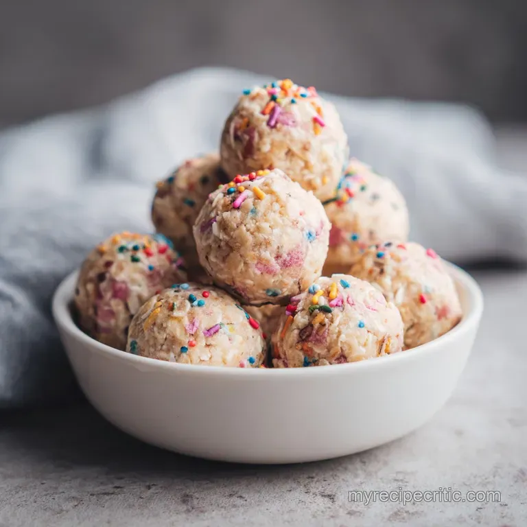 4 Ingredient Energy Oatmeal Ball Recipe