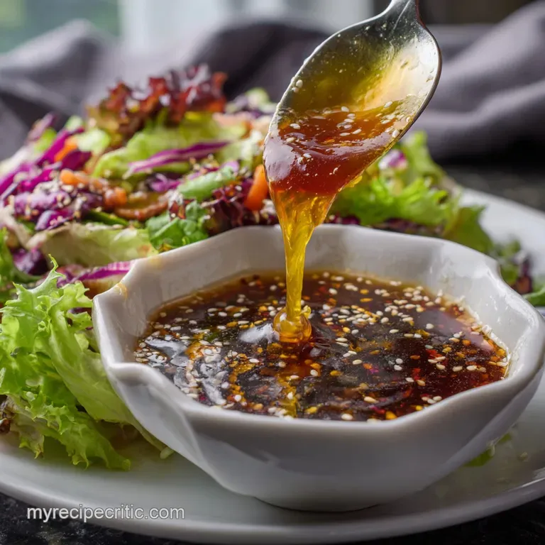 Easy Asian Salad Dressing Recipe 5 Minutes Homemad: Ultimate Flavor
