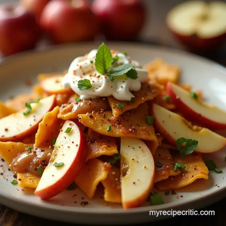 Apple Nachos the Dessert You Didnt Know You Needed presentation