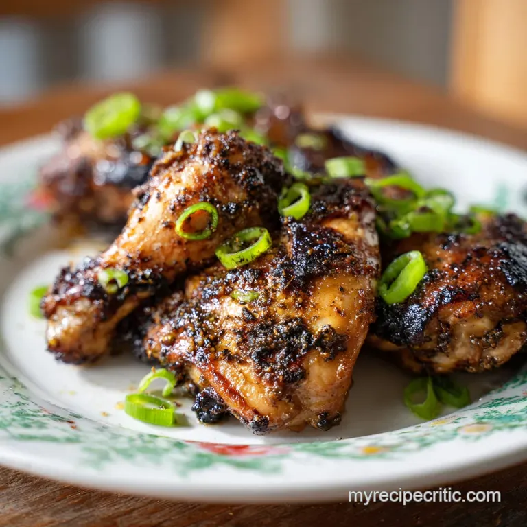 Authentic Jamaican Jerk Chicken