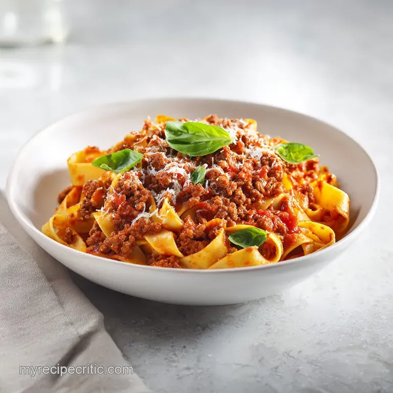 Bolognese Sauce: A Traditional Northern Italian Masterclass
