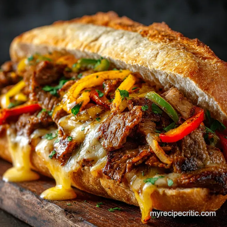 Authentic Philly Cheese Steak Sandwich The Proper Way