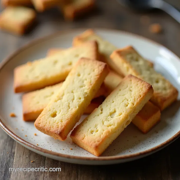 ThreeIngredient Wonder Truly Authentic Scottish Shortbread Fingers