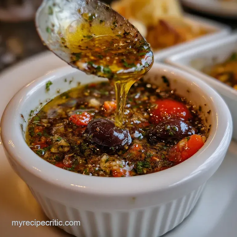 Greek Dressing: Authentic Zesty Homemade Recipe presentation