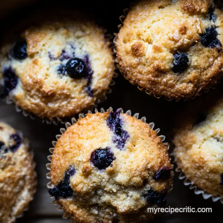 BakeryStyle Blueberry Muffins with Streusel Topping