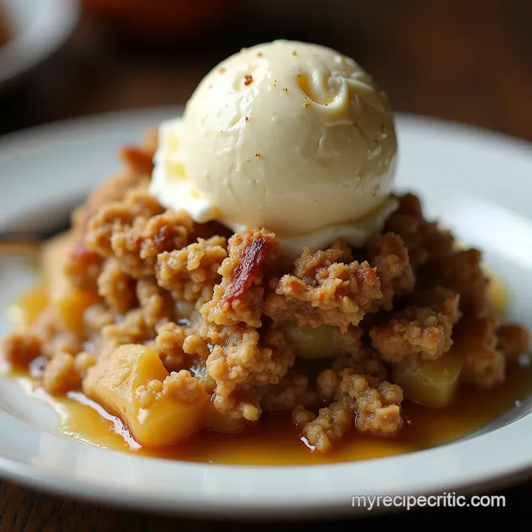 The Proper Pub Lunch Apple Crisp Golden Crunchy Hugely Satisfying