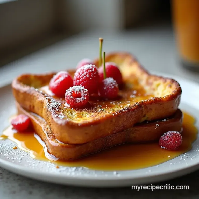 The King of the Crumb Brioche French Toast