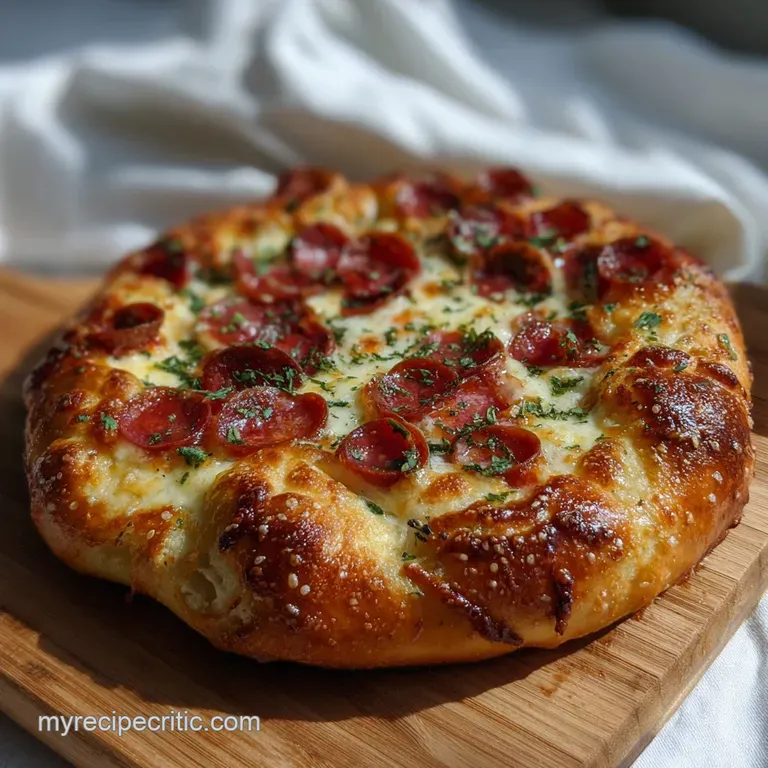 Best Pretzel Crust Pizza Recipe