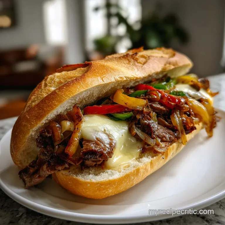 The Perfect Ribeye Steak for Philly Cheesesteak presentation