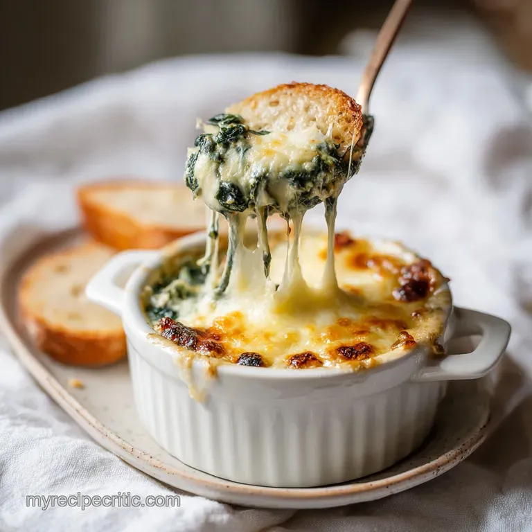 The Best Spinach Artichoke Dip Recipe: Creamy and Baked