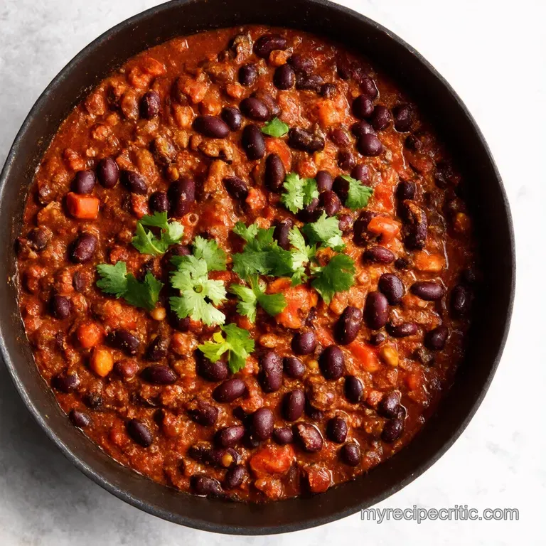 Black Bean Chili Fiesta