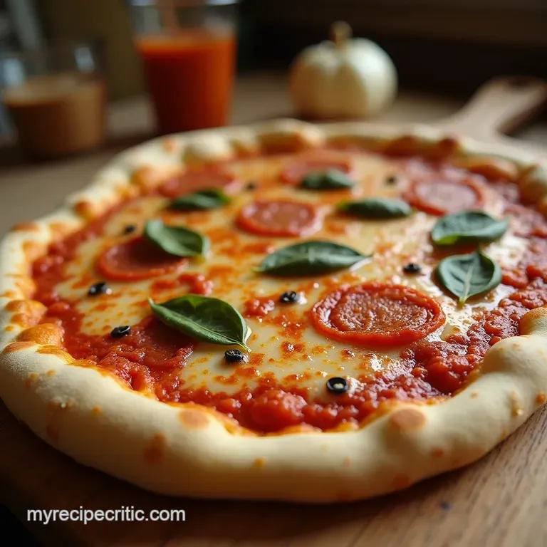 The 30Minute Marvel BlitzSpeed NoKnead Pizza Dough presentation