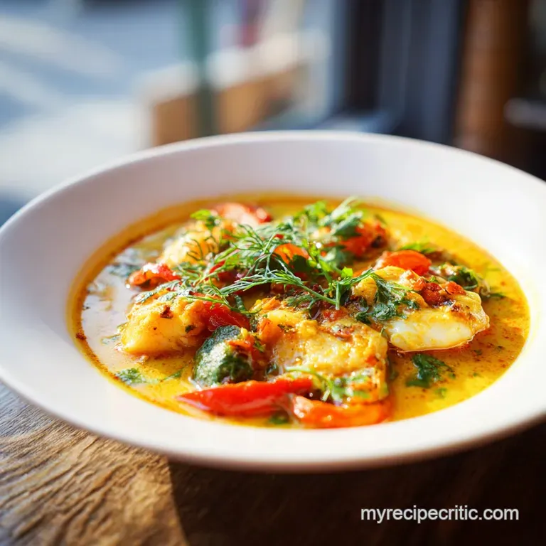 Brazilian Fish Stew Moqueca: Creamy and Aromatic