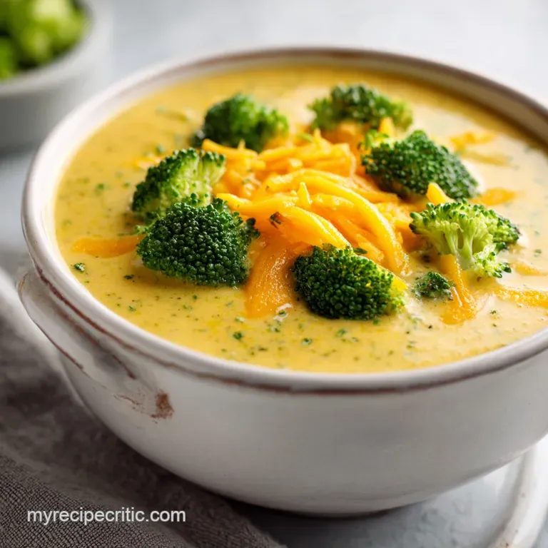 Velvety green soup in a modern white bowl, garnished with a swirl of cream and a sprig of fresh herbs on a linen cloth.