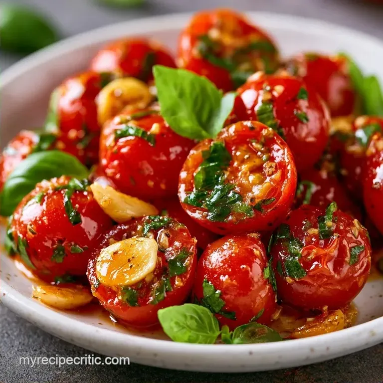 Burst Cherry Tomato Sauce: Jammy and Fresh