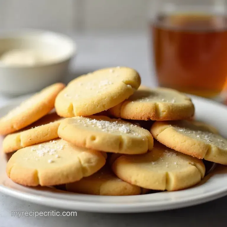 Buttery Bliss Perfect Shortbread Sugar Cookies