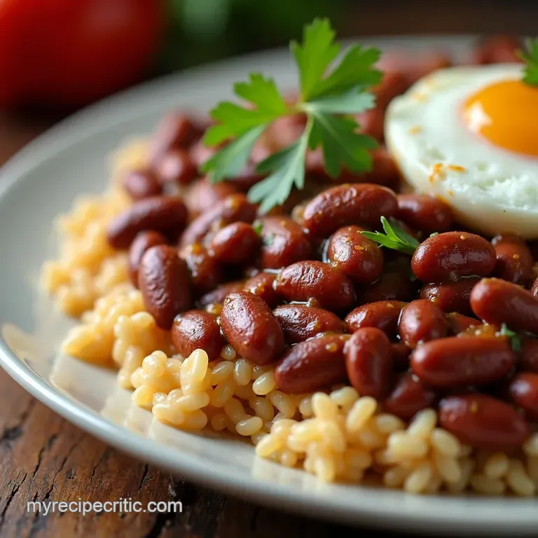 Cajun Comfort Red Beans and Rice