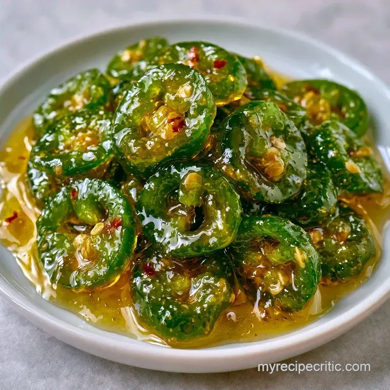 Zesty Candied Jalapenos
