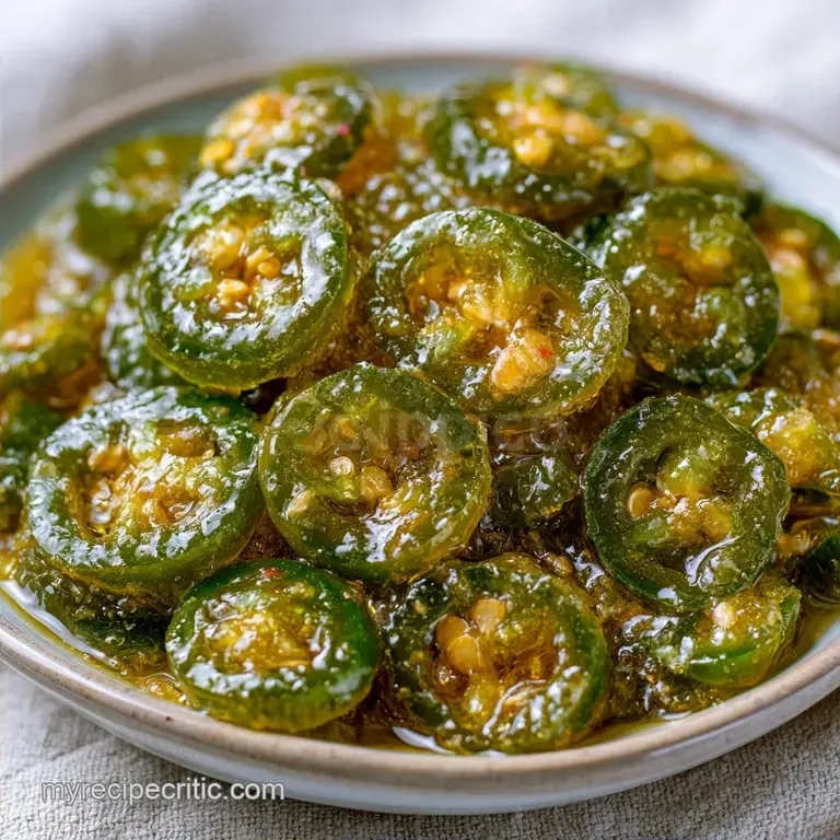 Candied Jalape&ntilde;os: Sticky and Spicy