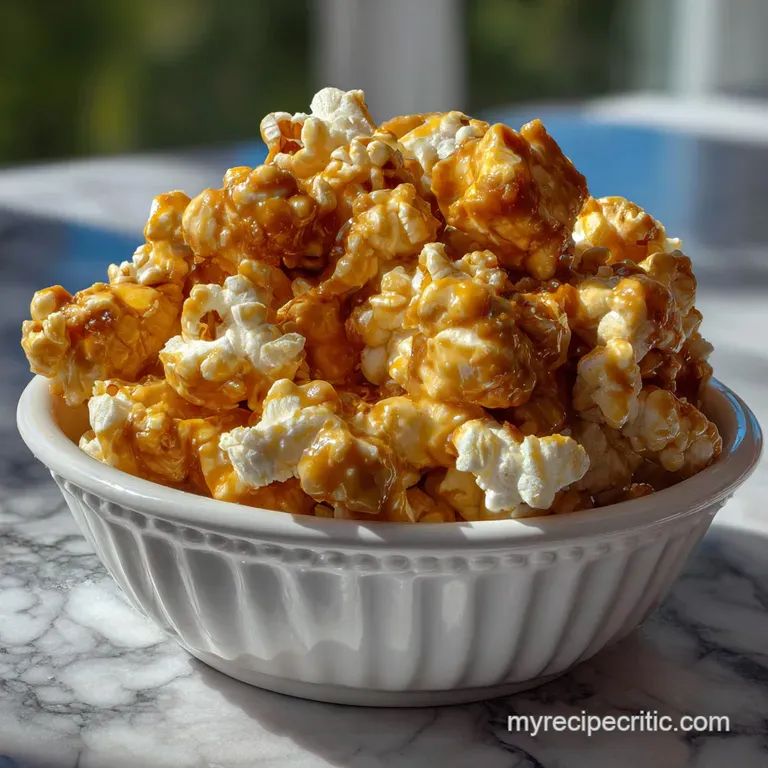 Candy Popcorn: Shatter-Crisp Buttery Brittle
