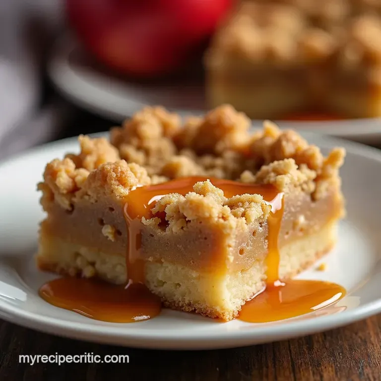 Caramel Apple Dream Bars A Taste of Autumn