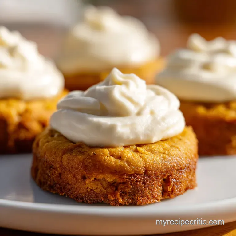 Carrot Cake Cheesecake Cookies: Velvety Core