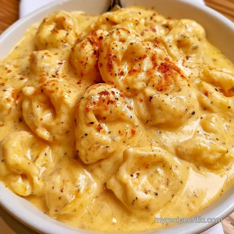 Creamy Cheese Tortellini Alfredo