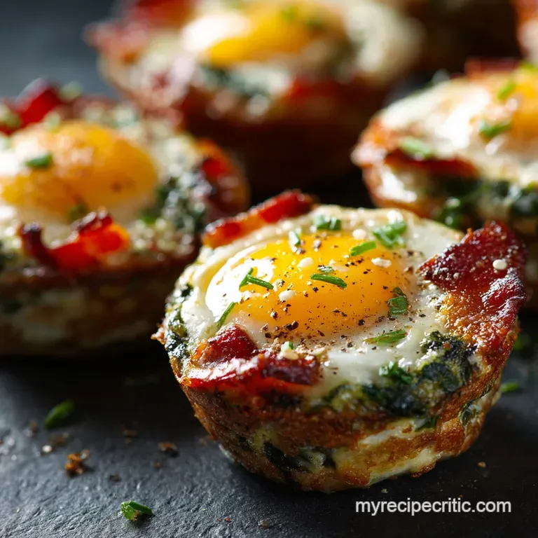 Breakfast Egg Cups: Cracking Good Cheesy Herb Recipe