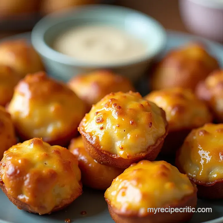 Cheesy Pretzel Bites