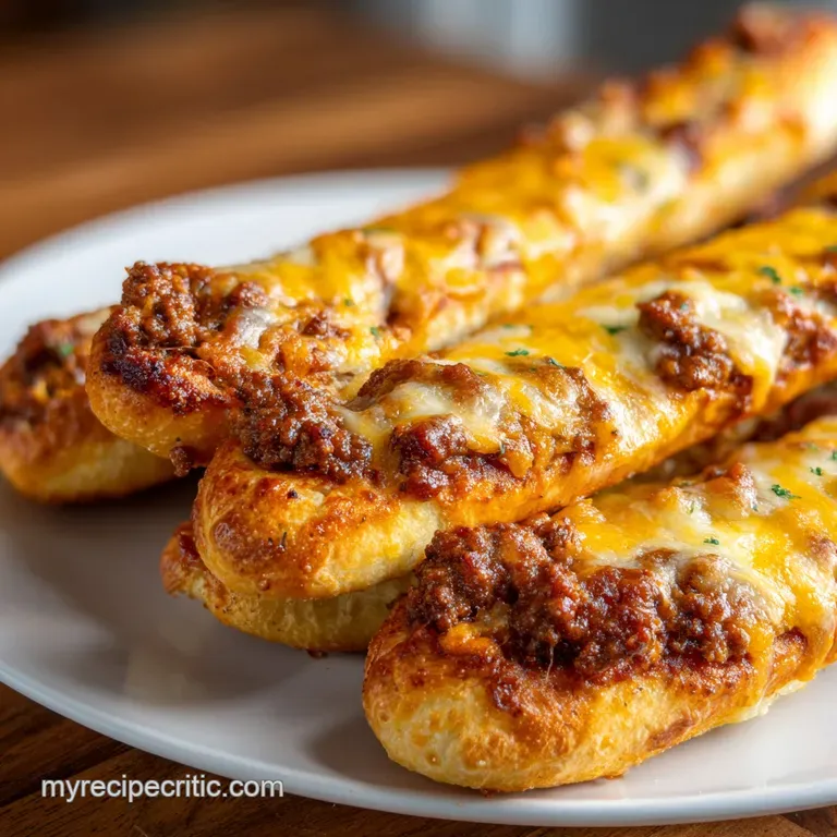 Warm, toasted breadsticks arranged on a wooden board next to a small bowl of zesty red salsa and cool cream.