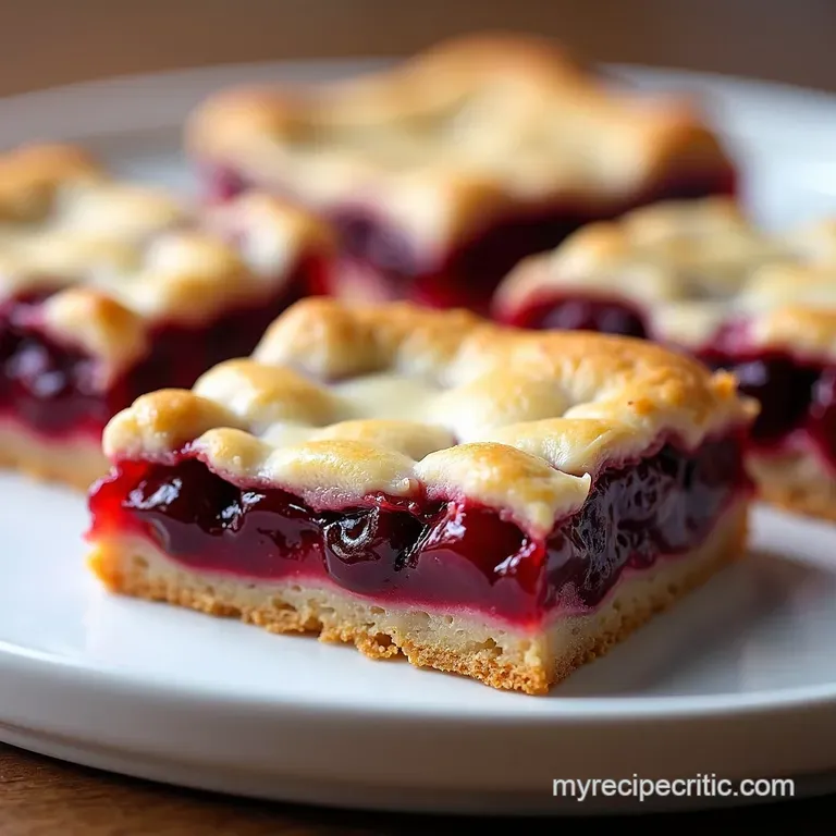 Cherry Pie Bars A Slice of Summer Simplified