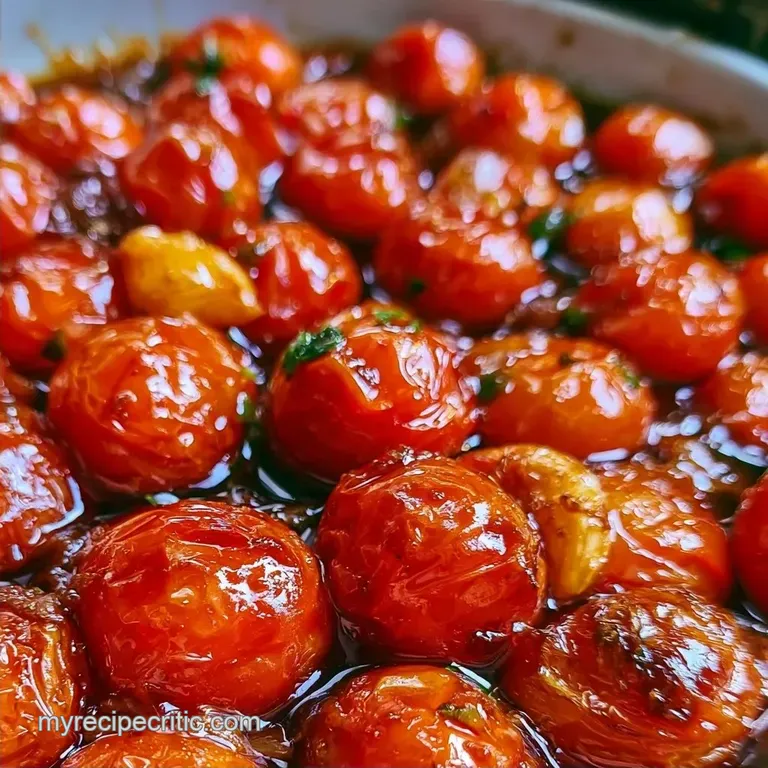 Cherry Tomato Skillet with Balsamic